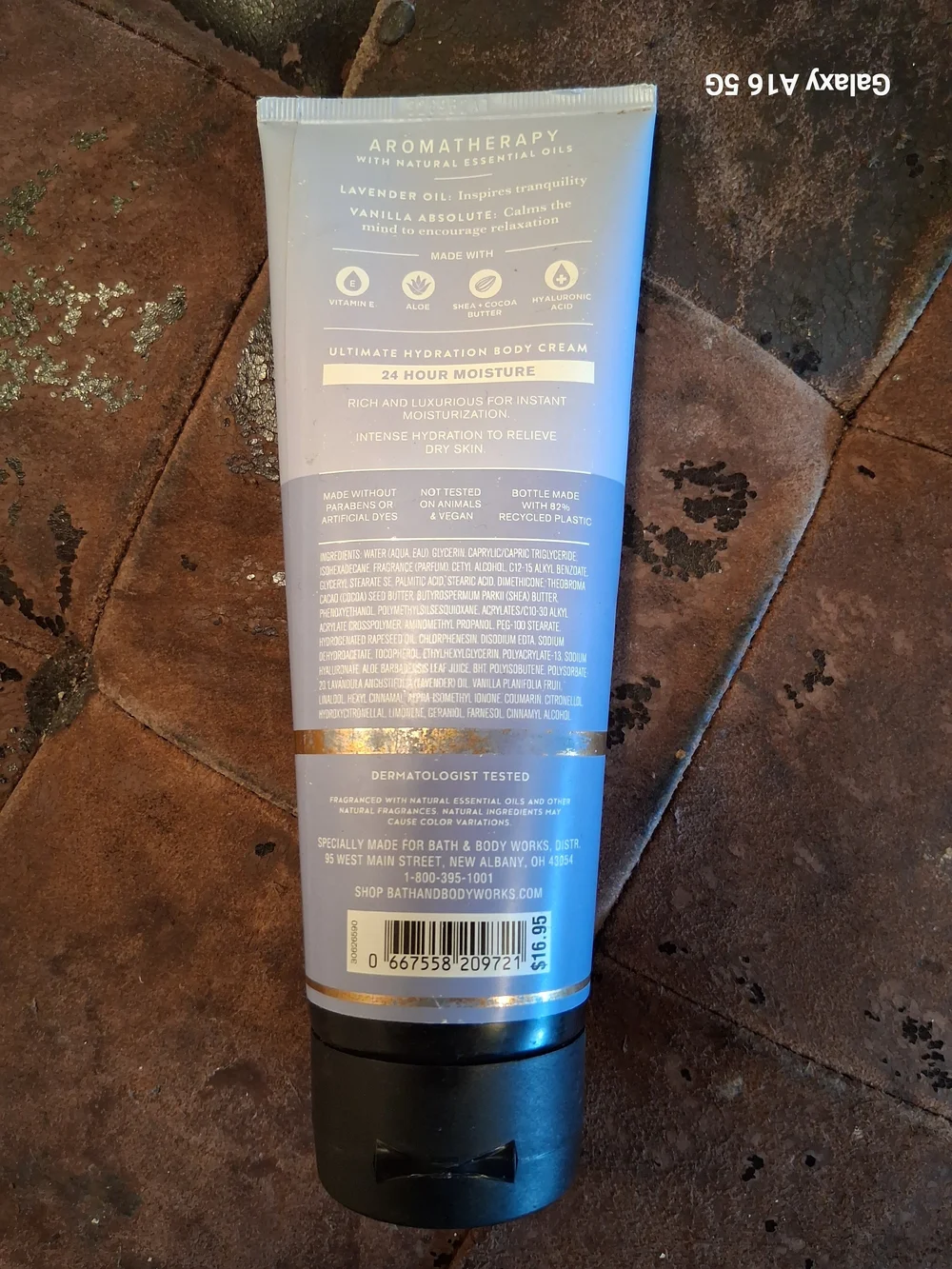 Bath & Body Works Aromatherapy Sleep Lavender + Vanilla Body Cream - Lavender